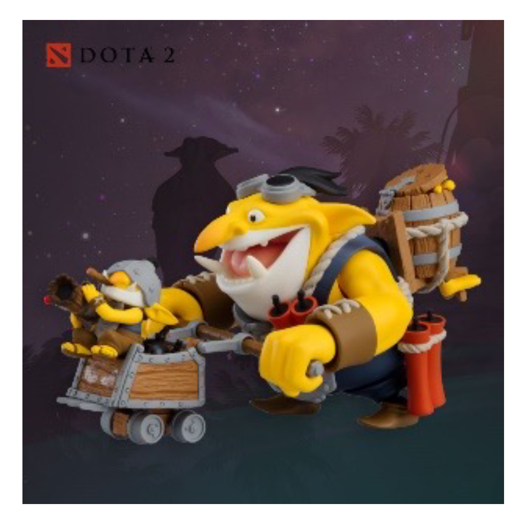 DOTA2 Hero Figure-Techies | TI2025 EU