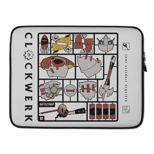 Some Assembly Required ( Clockwerk ) Laptop Sleeve