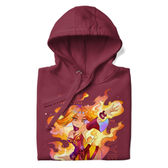 Sister of Fire Hoodie [Maroon]