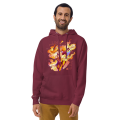 Sister of Fire Hoodie [Maroon]