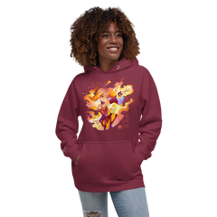 Sister of Fire Hoodie [Maroon]