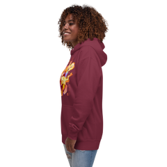 Sister of Fire Hoodie [Maroon]