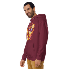 Sister of Fire Hoodie [Maroon]