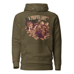 A Proper Loot Hoodie [Military Green]